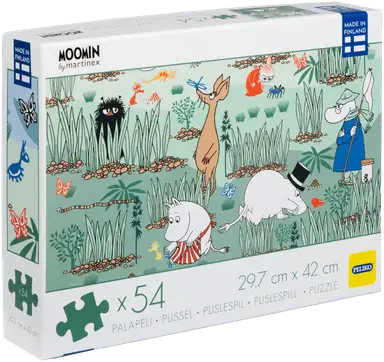 Peliko Moomin puzzle 54 pieces Searching for Bugs - Soposopo