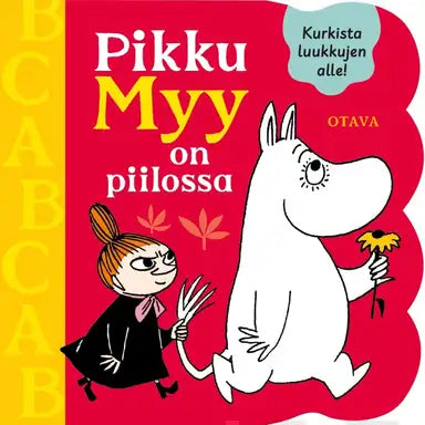 Moomins Little My is Hiding - Flap Book - Soposopo