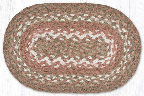 MS-914 Taupe/Ivory/Peach Miniature Trivet