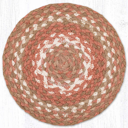MS-914 Taupe/Ivory/Peach Miniature Trivet