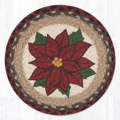 MSPR-417 Poinsettia 10" Trivet
