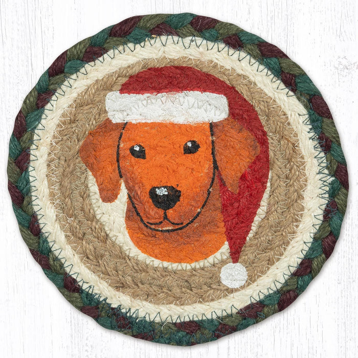MSPR-508 Santa Hat Dog Trivet
