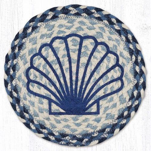 MSPR-525 Blue Scallop Trivet