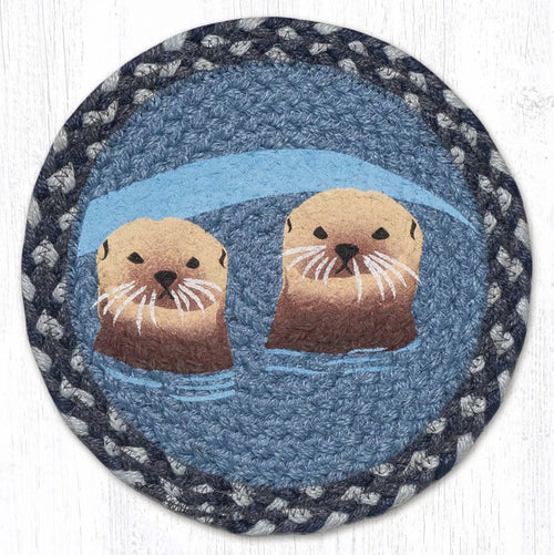 MSPR-869 Sea Otters 10" Trivet