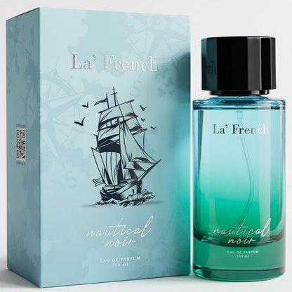 Nautical Noir Perfume for Men & Women 100ml | Aqua Woody Fragrance