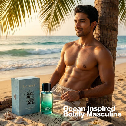 Nautical Noir Perfume for Men & Women 100ml | Aqua Woody Fragrance