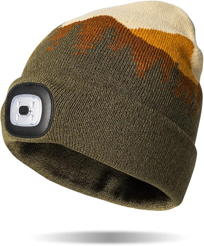 Night Scope Rechargeable LED Beanie - Sedona - Plunkett's Hallmark