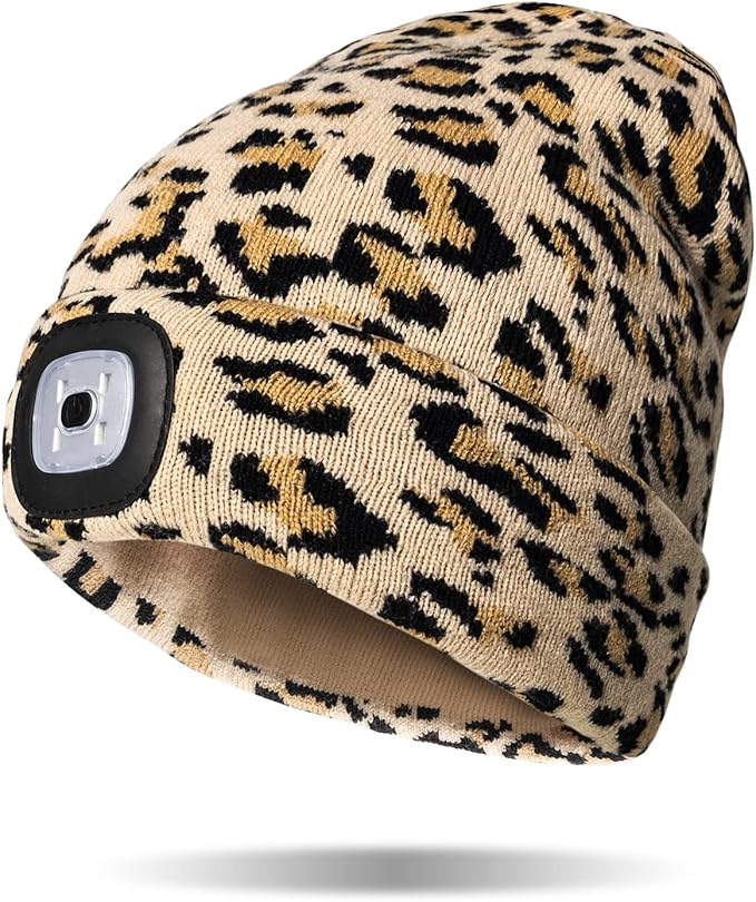 Night Scope Rechargeable LED Beanie - Wildcat - Plunkett's Hallmark