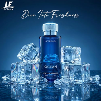 Ocean Eau De Parfum for Unisex 100ml |Fresh Aquatic Fragrance