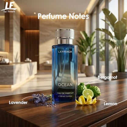 Ocean Eau De Parfum for Unisex 100ml |Fresh Aquatic Fragrance
