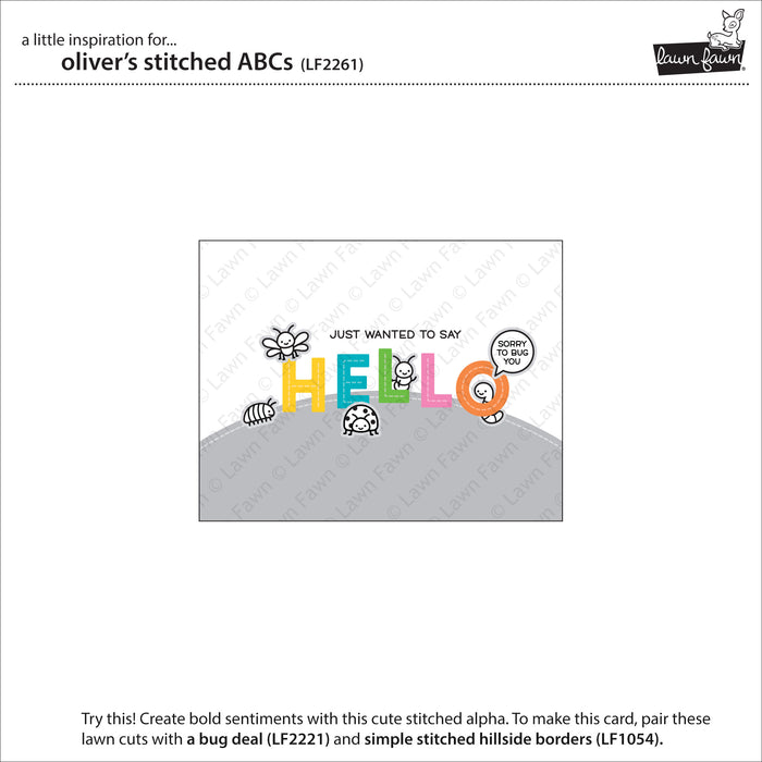 oliver's stitched ABCs