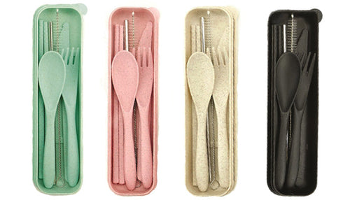 On The Go Utensil Set