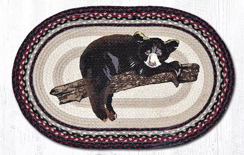 OP-344 Baby Bear Oval Rug