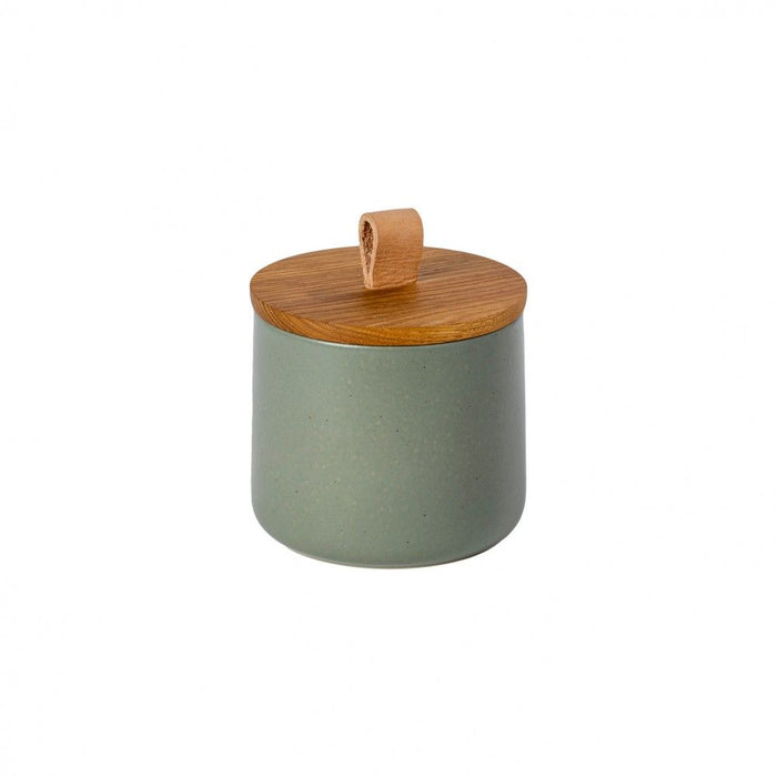 Pacifica Canisters with Oak Lid Tabletop Casafina 5" Artichoke