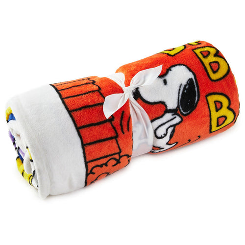 Peanuts® Trick-or-Treat Snoopy Comic Blanket, 50x60