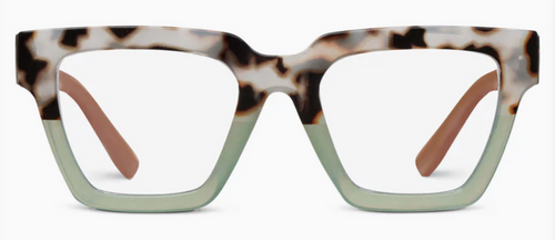 Peepers: Take a Bow Progressives - Chai Tortoise/Green