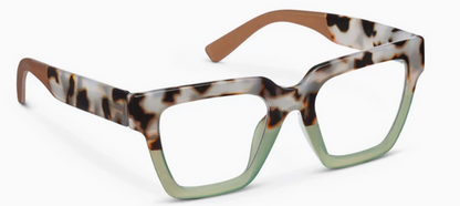Peepers: Take a Bow Progressives - Chai Tortoise/Green
