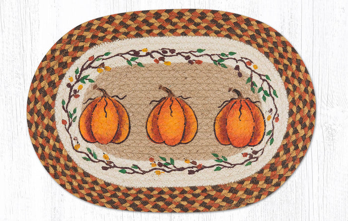 PM-OP-222 Harvest Pumpkin Placemat 13"x19"