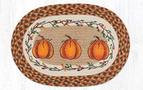 PM-OP-222 Harvest Pumpkin Placemat 13"x19"