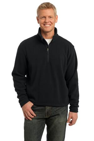 Port Authority 1/4 Zip Fleece Black