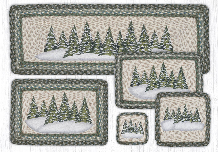 PP-419 Holiday Village Trees Table Accents