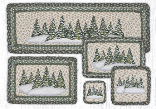 PP-419 Holiday Village Trees Table Accents
