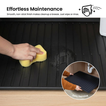 Premium Waterproof Under Sink Mat – 28" × 22"