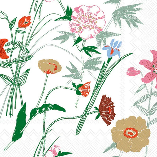 Puutarhakutsut Cocktail Napkins