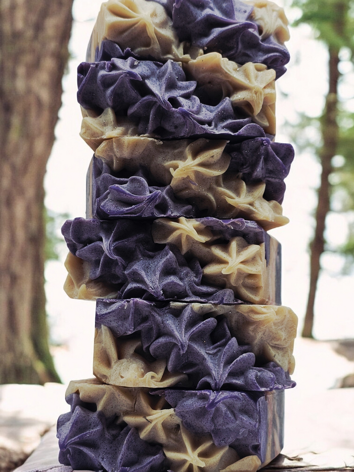 |Raspberry Vanilla| Soap Bar with Rice Bran Oil, Goats Milk, Double Butter