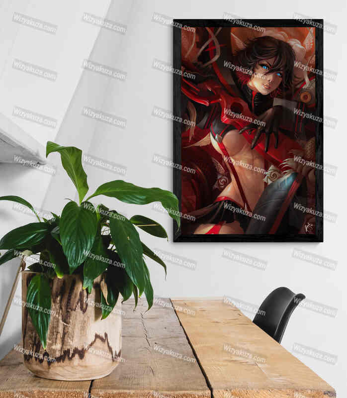 Red Scissor Blade