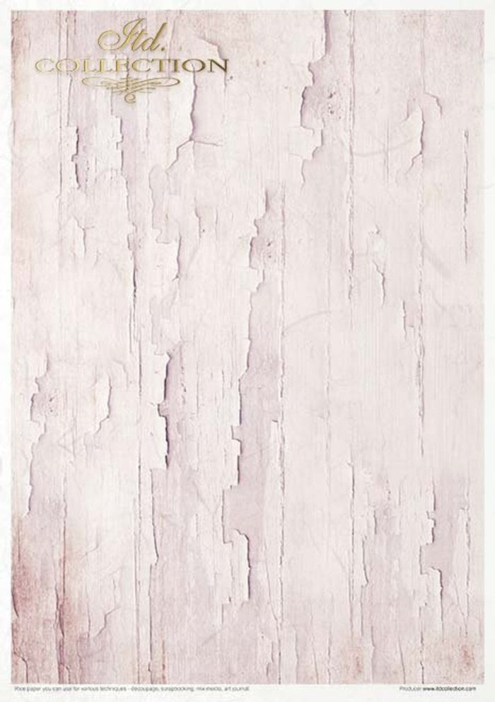 Rosy Summertime Rice Paper by ITD Collection, RP031, Pack of 11 6