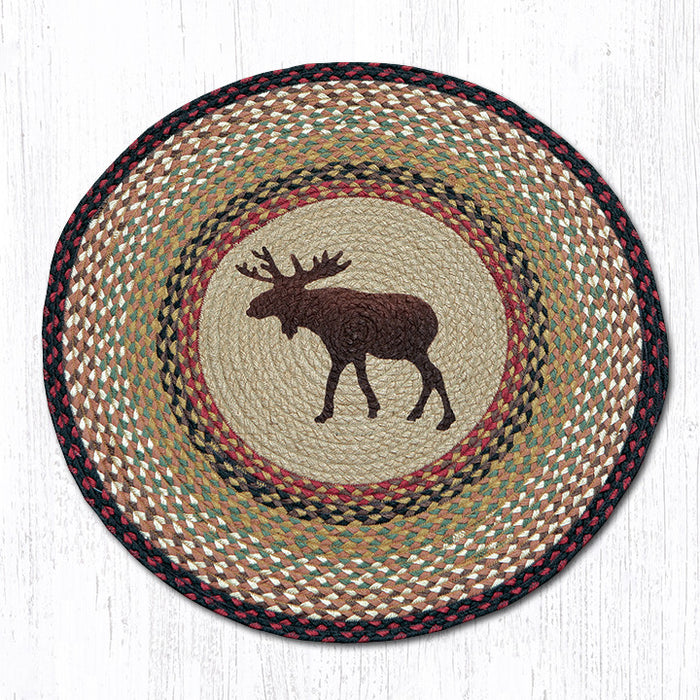 RP-019 Moose Round Rug