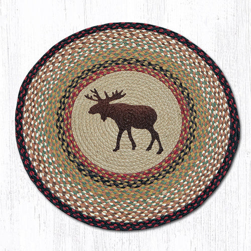 RP-019 Moose Round Rug