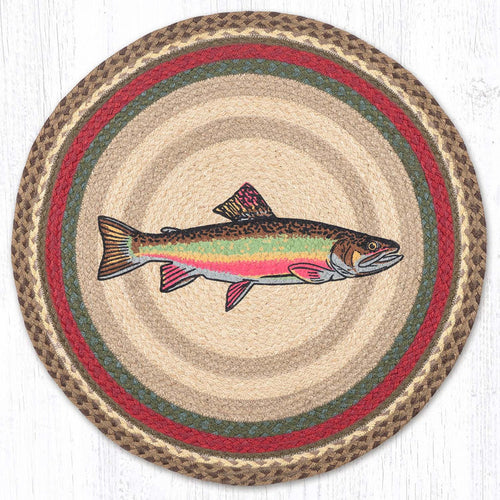 RP-244 Trout Round Rug