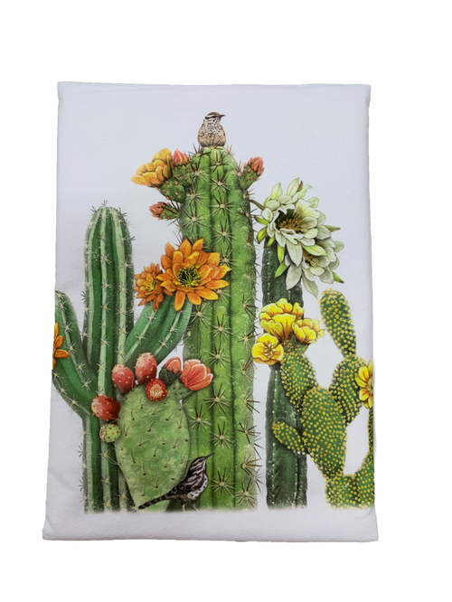 Saguaros Dish Towel
