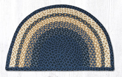 SC-079 Light Blue/Dark Blue/Mustard Braided Slice