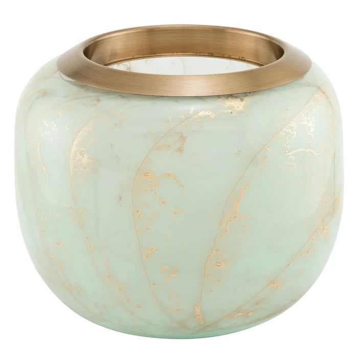 Seafoam Esque Candle Luminary