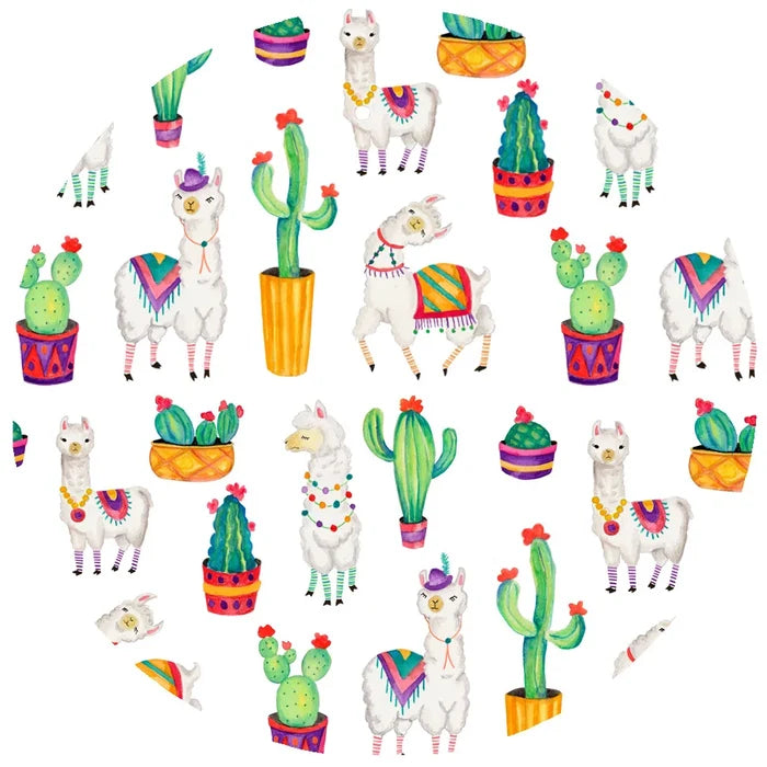 Silicone No-Slip Jar Openers - Dancing Llamas