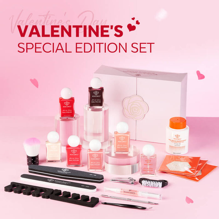 So Scarlet Nail Polish Kit MODELONES #