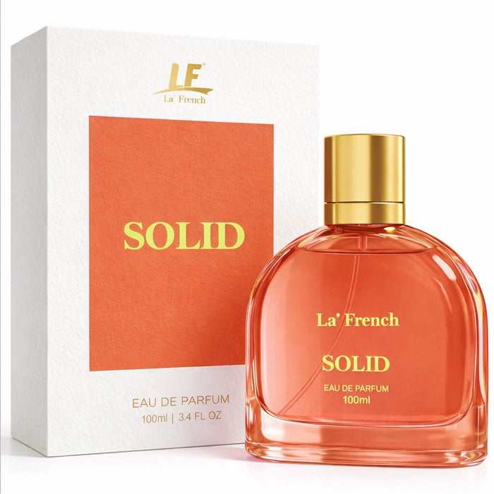 Solid Unisex Perfume 100ml  | Warm Woody Floral Luxury Fragrance