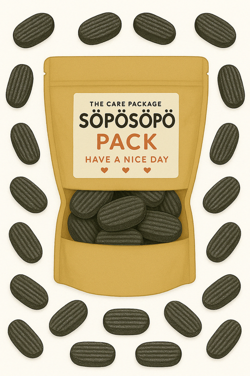 SÖPÖSÖPÖ Scandinavian Treat Pack - Halva Salmiakkijauhis – 150g SÖPÖSÖPÖ pack