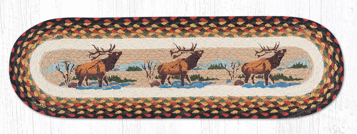 ST-OP-319 Winter Elk Stair Tread