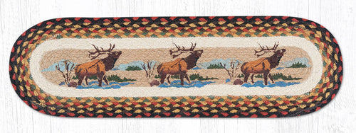 ST-OP-319 Winter Elk Stair Tread