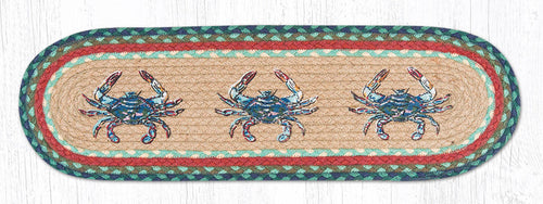 ST-OP-359 Blue Crab Stair Tread