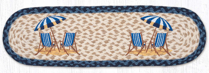ST-OP-362 Navy Beach Chair Stair Tread