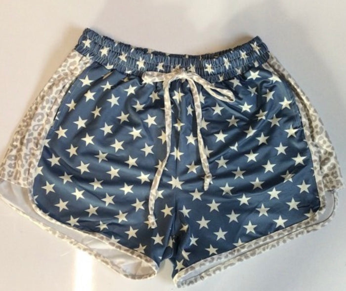 Star Crossed Nights  Athletic Shorts
