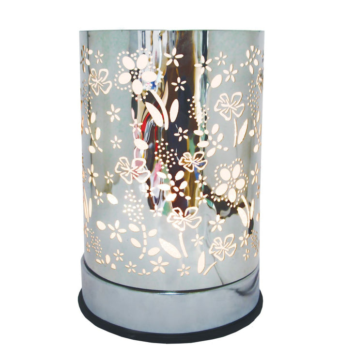 Sterling Blooms Wax Warming Lantern