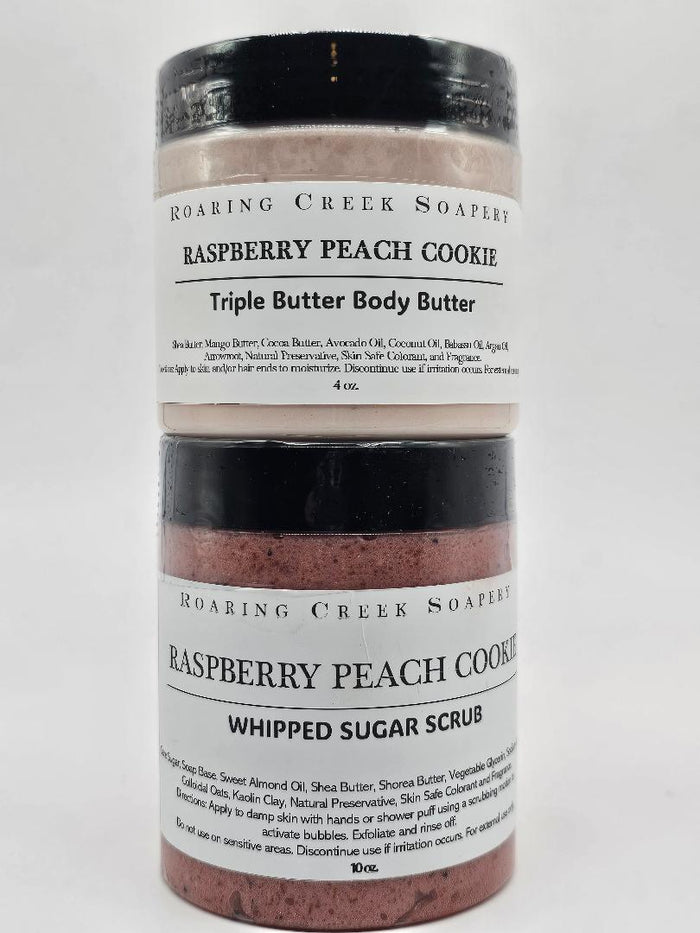 Raspberry Peach Cookie