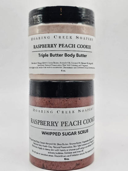 Raspberry Peach Cookie