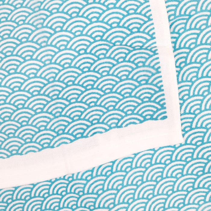 Tenugui - Cotton Gauze Seigaiha